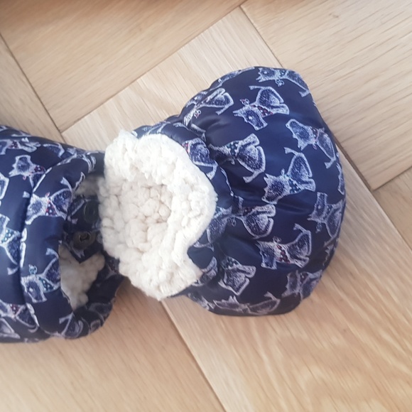 Toasty-Dry Puffy Suit, Winter Snowsuit, blue, size 6m - Picture 5 of 6